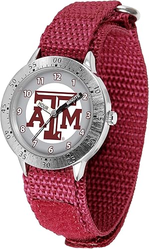 Vista 22 de SunTime Reloj juvenil fácil de ajustar con espíritu de equipo universitario LSU Tigers