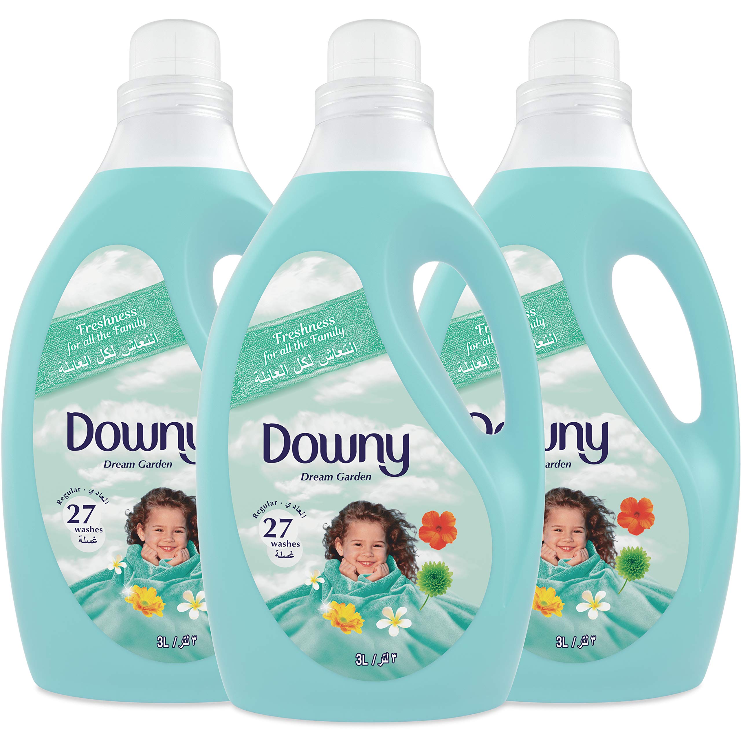 Regular Fabric Softener Dream Garden, 3 x 3L