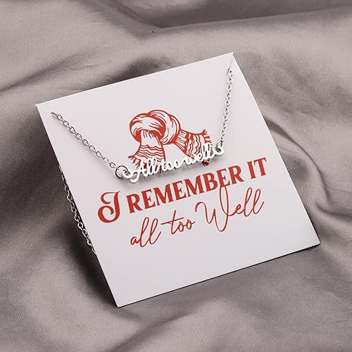 Miniatura 5 de PENQI Collar inspirado en cantantes, regalo para fanáticos de la música, regalo para cantantes, amantes de la música, regalo de canción, joyería