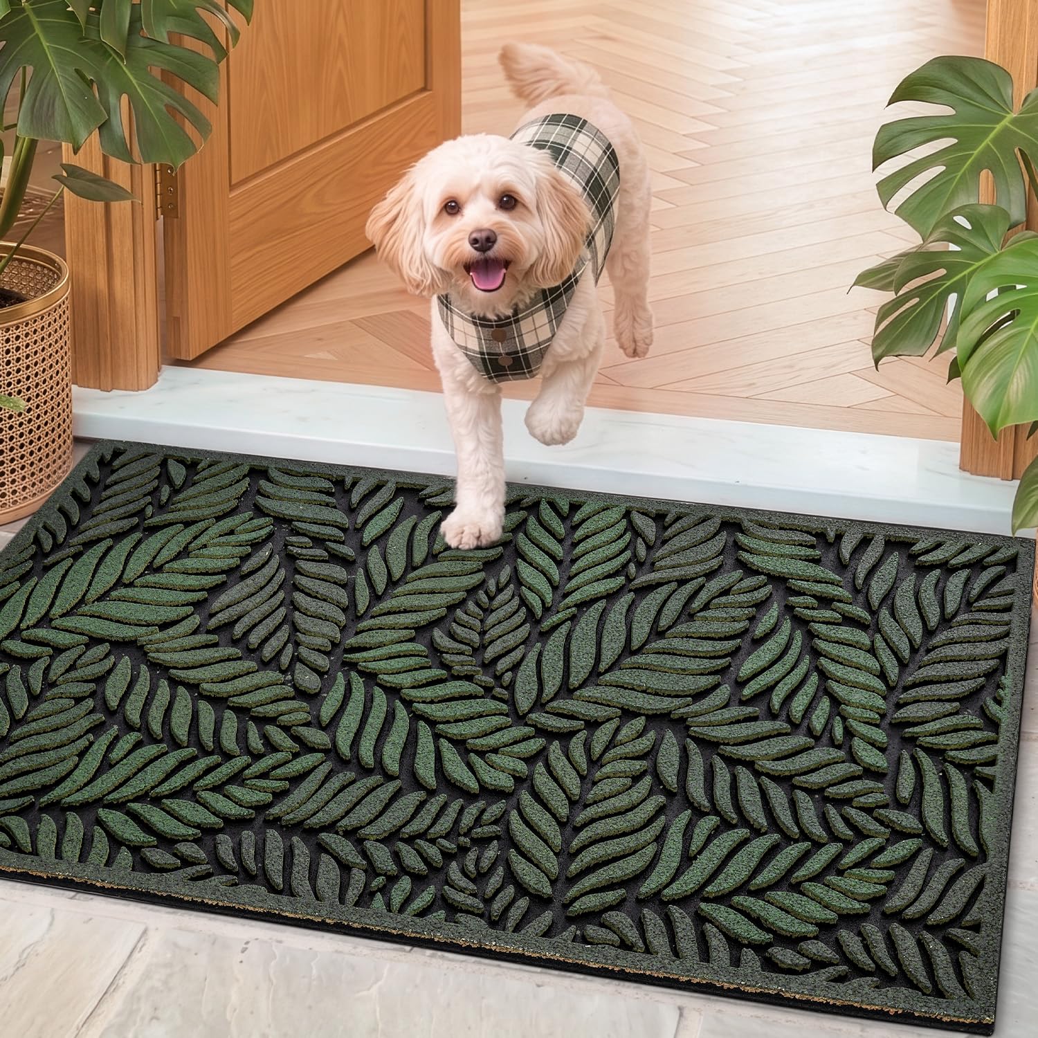 DEXI Rubber Doormat - Heavy Duty Entry Mat -10