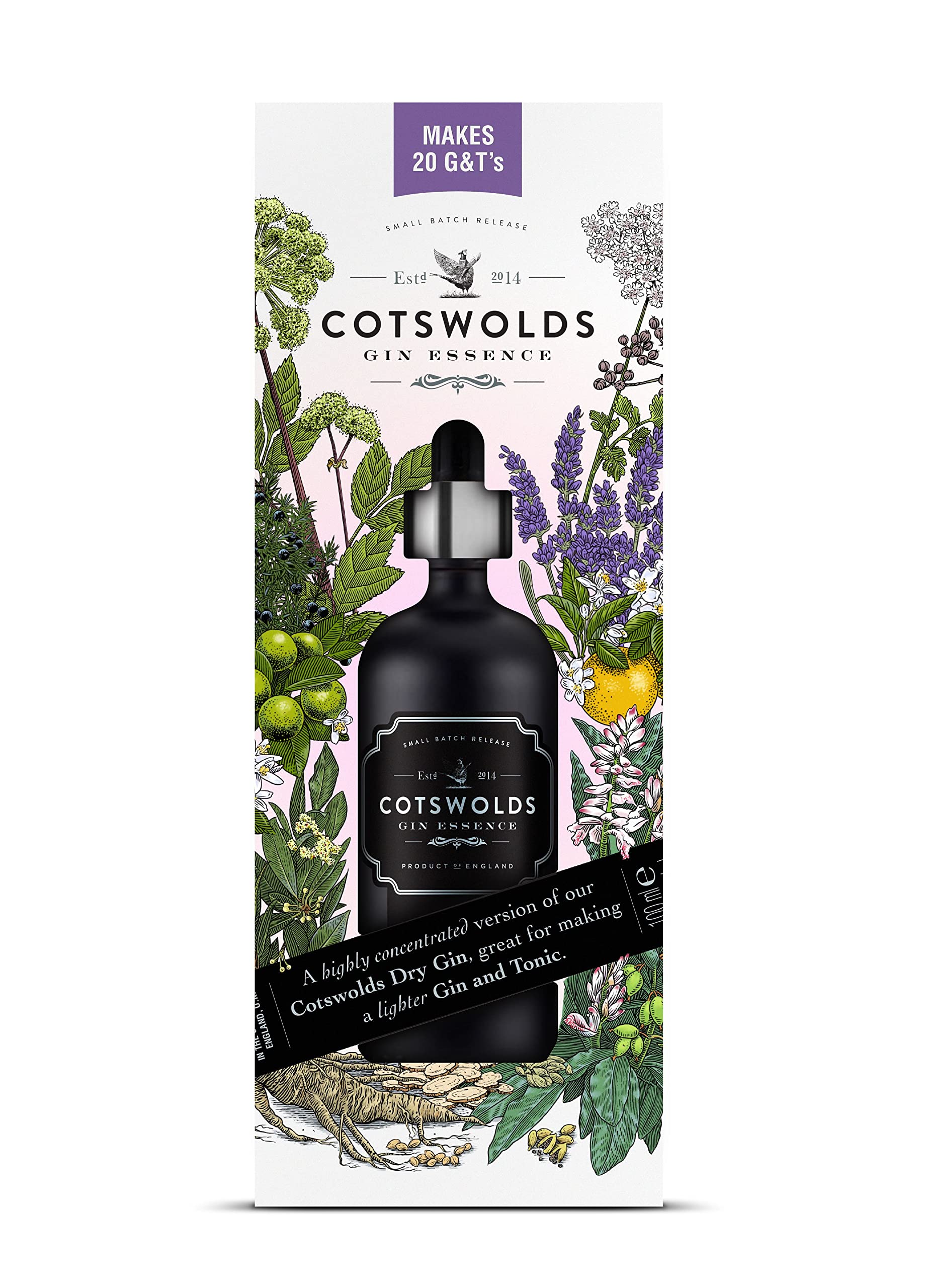 Cotswolds Dry Gin Essence Gin 10cl