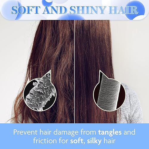 Miniatura 3 de HAIR PLUS Champú de proteína de terciopelo para hombres y mujeres, fórmula nutritiva para cabello seco y dañado y cuero cabelludo sensible (16.9 fl