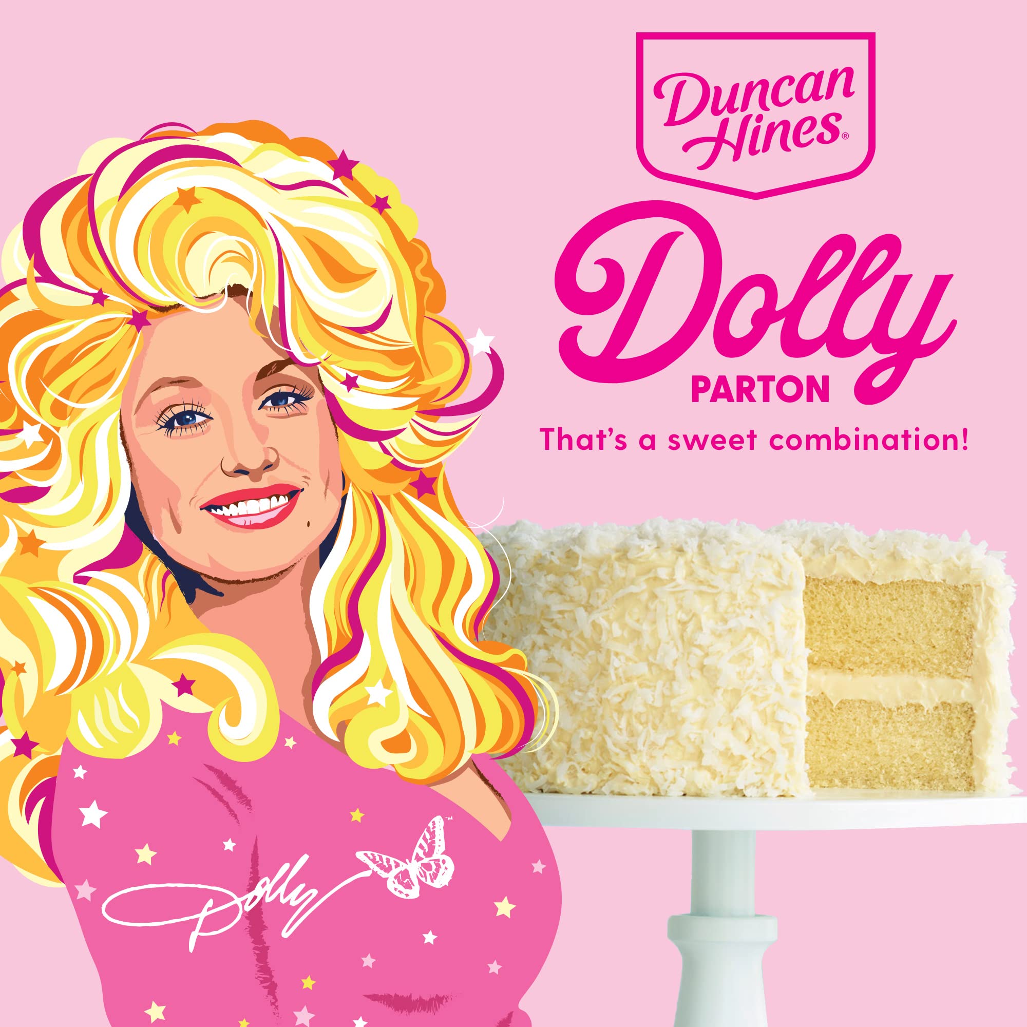 Duncan Hines Dolly Partons Favorite Creamy Buttercream Flavored Cake Frosting 16 oz — view 6