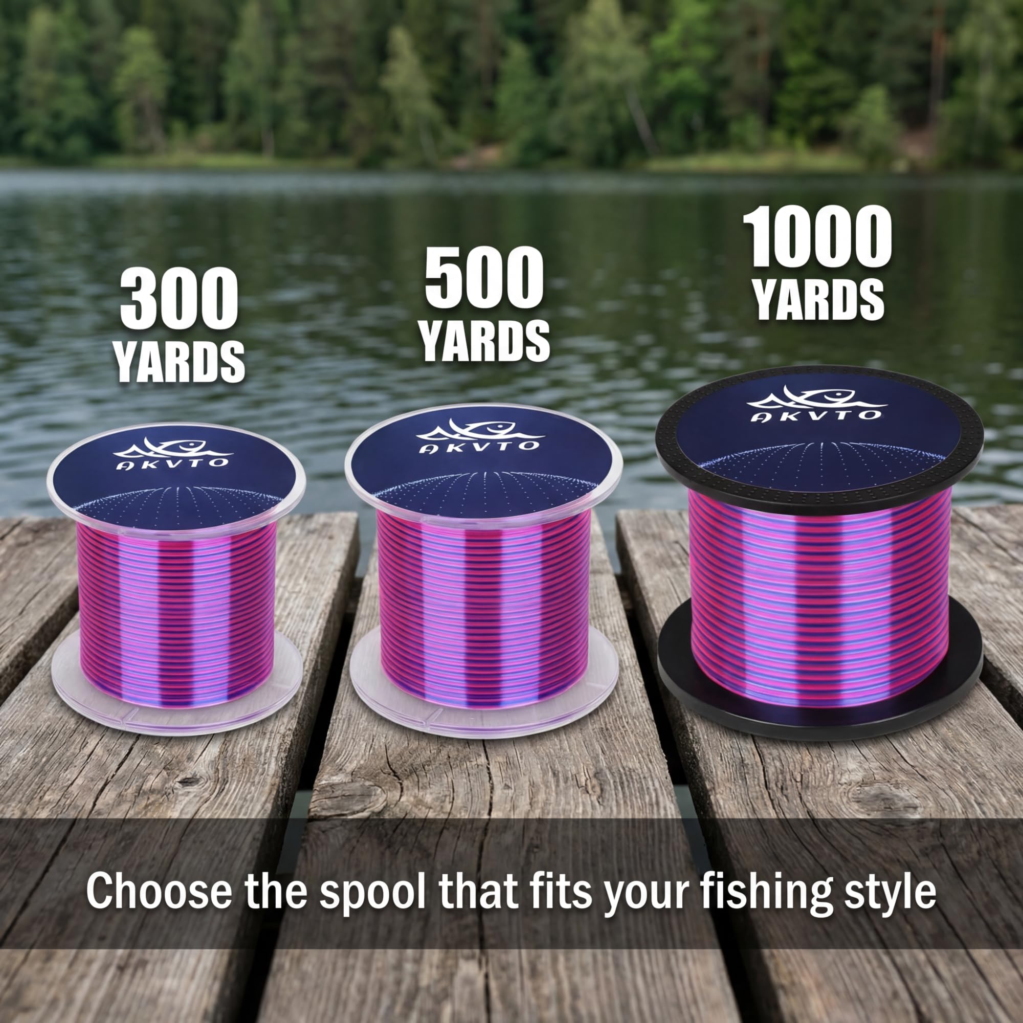Línea de pesca monofilamento de alta calidad, línea mono resistente a la abrasión, línea de pesca mono de 10 a 35 libras, material de nailon superior, línea de pesca mono, 1000 yardas para pesca