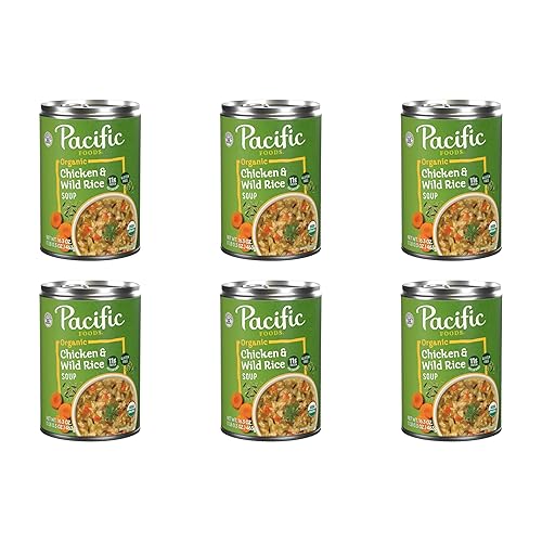Miniatura 9 de Pacific Foods, Sopa de pollo con arroz salvaje bajo en sodio orgánico, 16.3 onzas