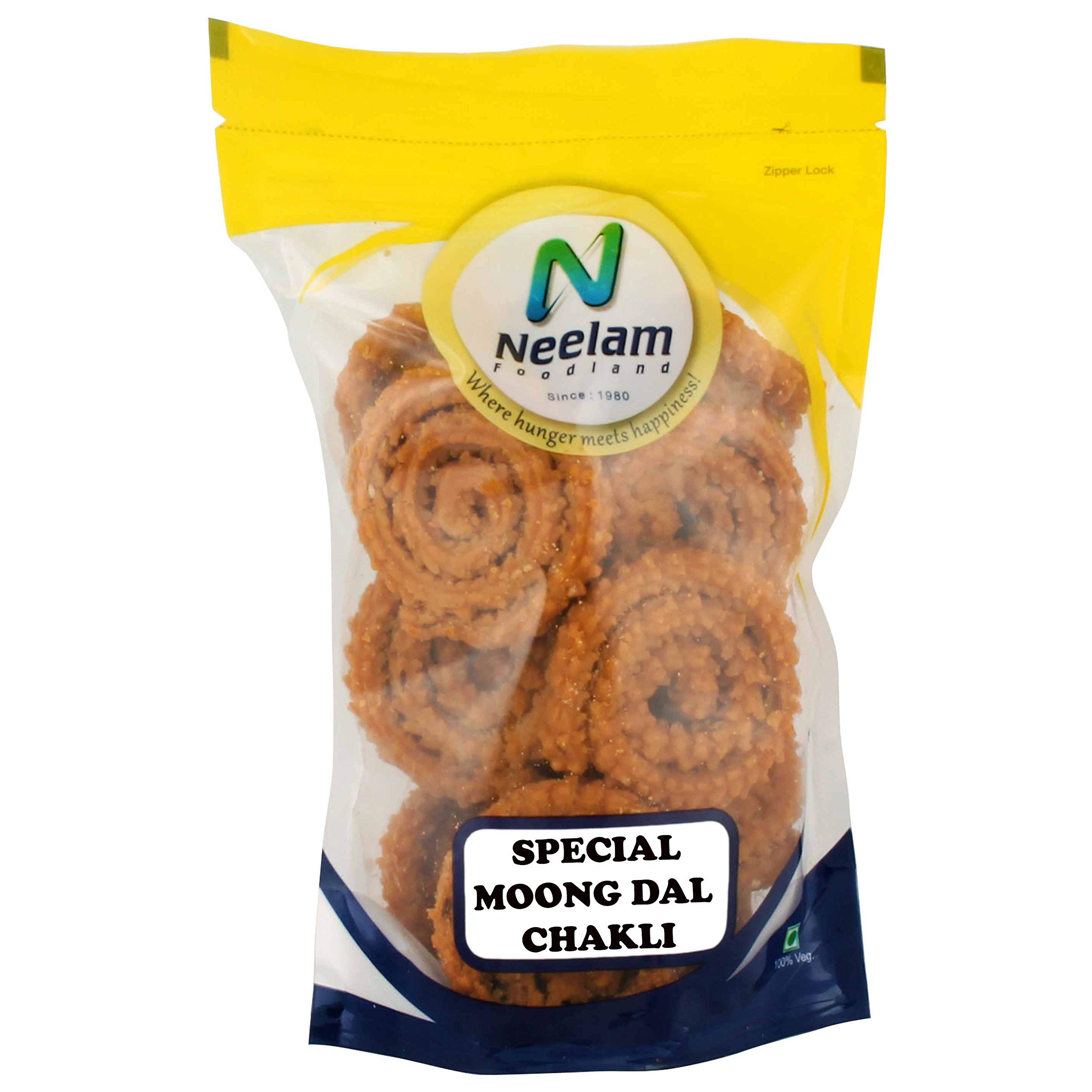 Neelam Foodland Special Moong Dal Chakli 400g - Image 2 thumbnail