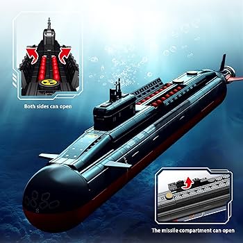 再ドッキング水ロケット Amazon.co.jp: HI-REEKE 潜水艦ビルディングブロックセット