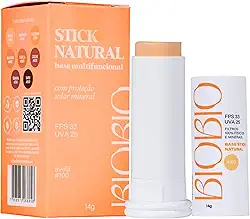 Base Multifuncional Em Bastão Com Cor E Protetor Solar Fps33 Tom #100 (Avelã)