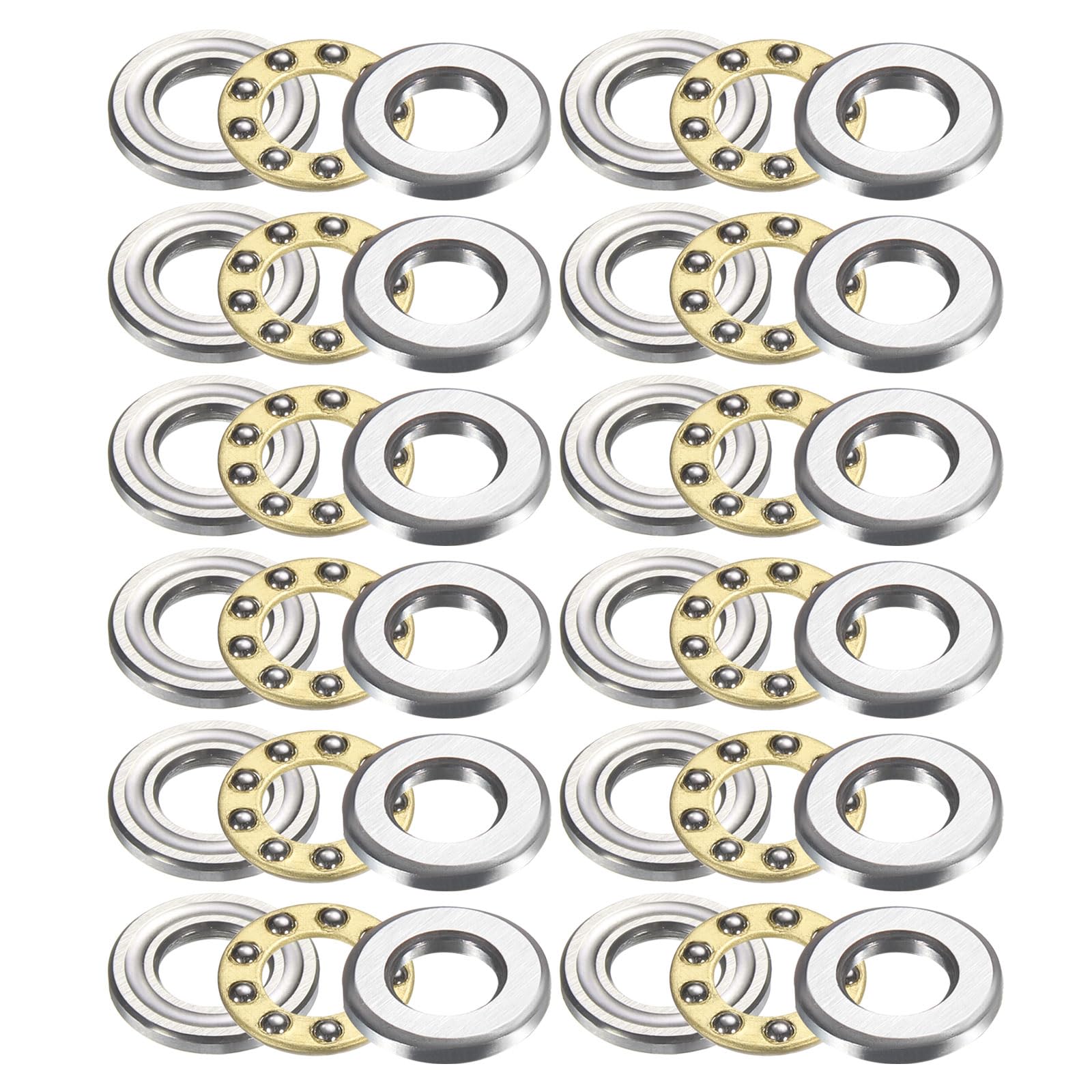 Miniature Thrust Ball Bearings - Chrome Steel, 8mm -31