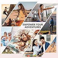 Vista 7 de ATUMTEK Trípode selfie stick de 55", trípode extensible todo en uno de aluminio para teléfono con control remoto Bluetooth recargable para iPhone