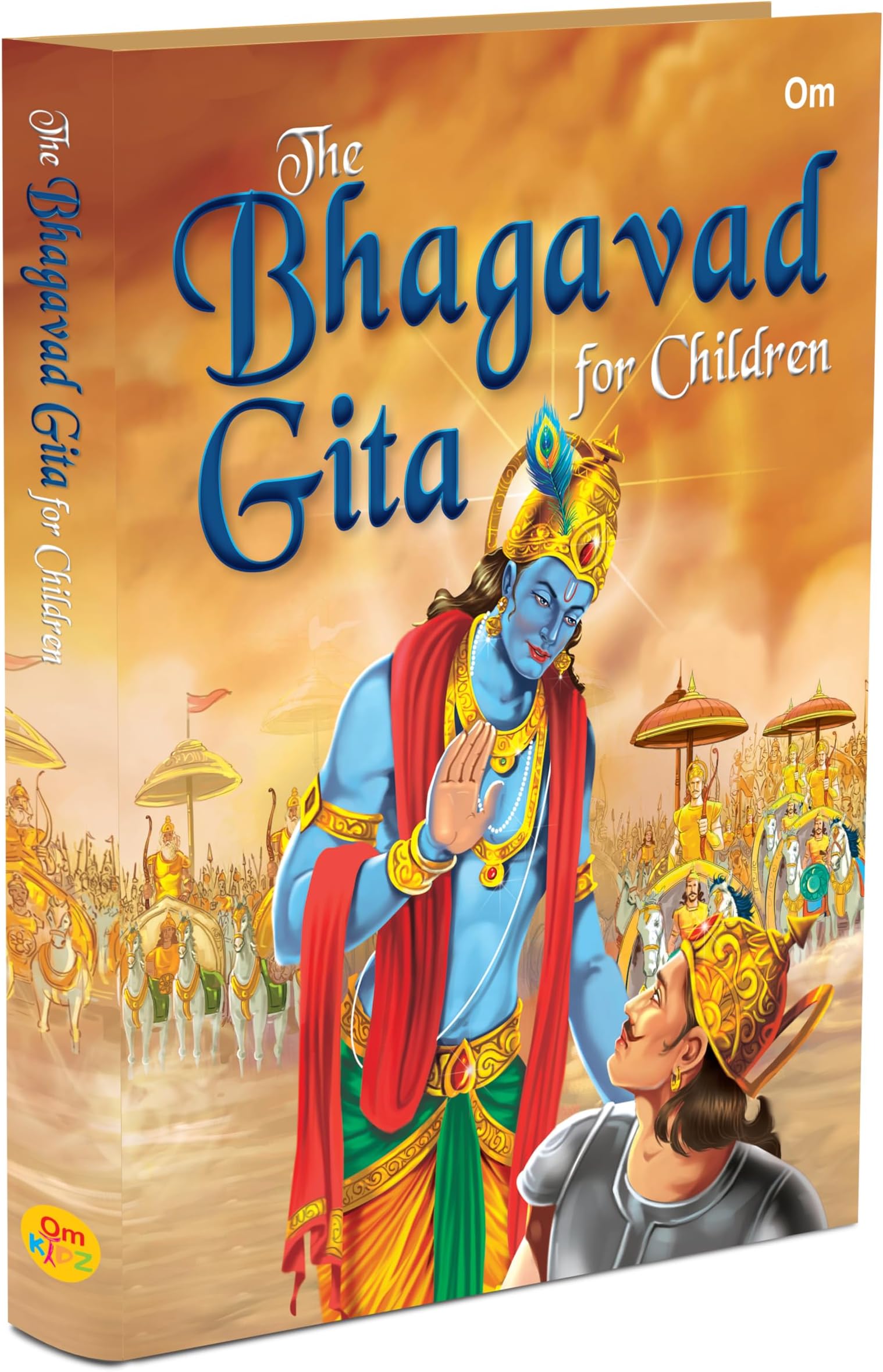 Bhagavad Gita for Children: Indian Religion Illustrated Storybook for Kids | Children's Timeless Teachings of Wisdom | Hindu Mythology & Moral Stories | Bedtime Religion Stories | Illustrated Holy Book for Spiritual Growth | Easy to Understand for Kids