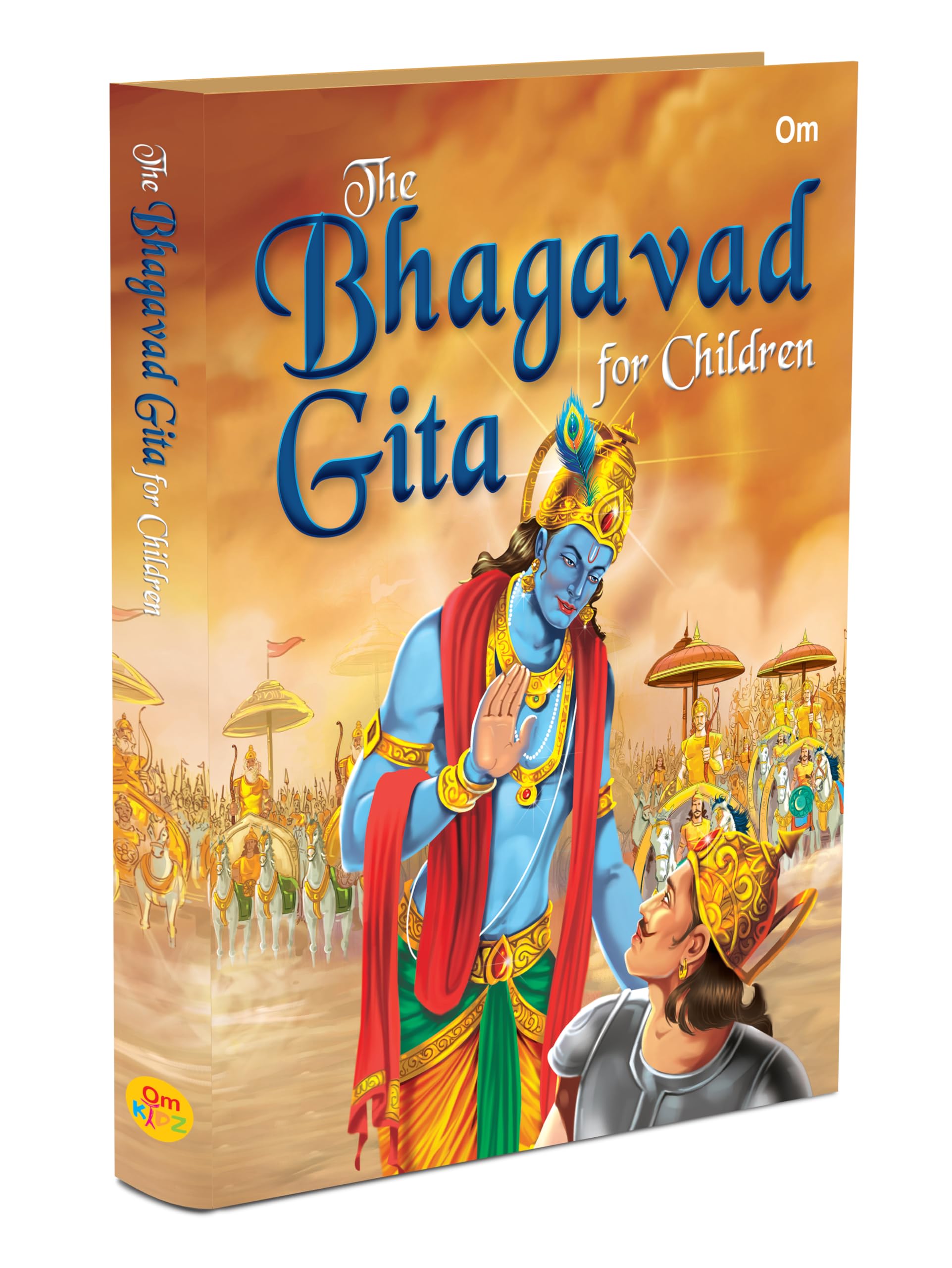 Bhagavad Gita for Children: Indian Religion Illustrated Storybook for Kids | Children's Timeless Teachings of Wisdom | Hindu Mythology & Moral Stories | Bedtime Religion Stories | Illustrated Holy Book for Spiritual Growth | Easy to Understand for Kids