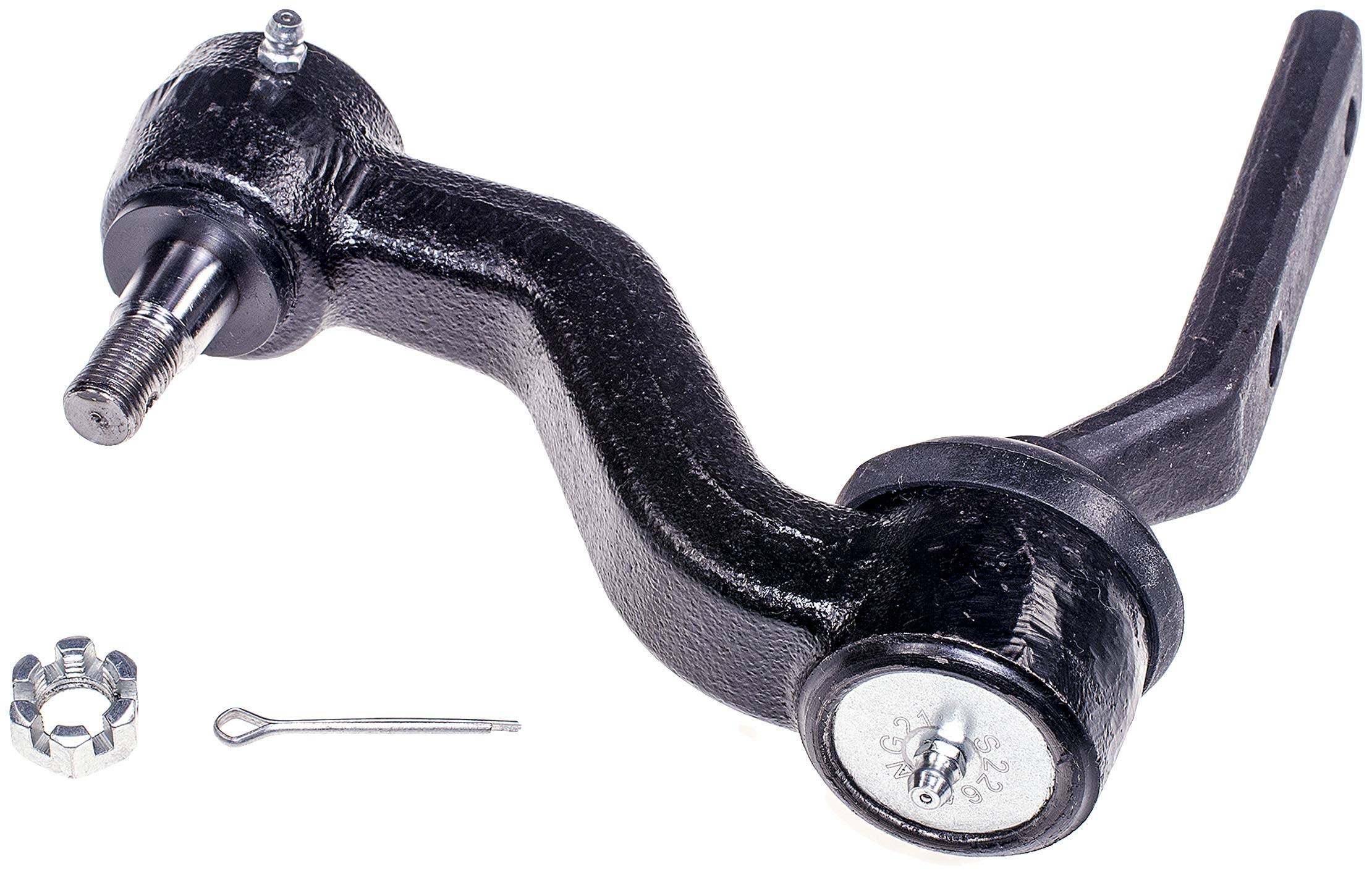 Dorman IA6099 Steering Idler Arm and Bracket Assembly Compatible with Select Models - Idler Arm - Steering Idler Arm And Bracket Assembly - This steering idler arm and bracket assembly is engineered to match the fit, function and performance of the original assembly to help restore proper steering function on specific vehicle years, makes and models.