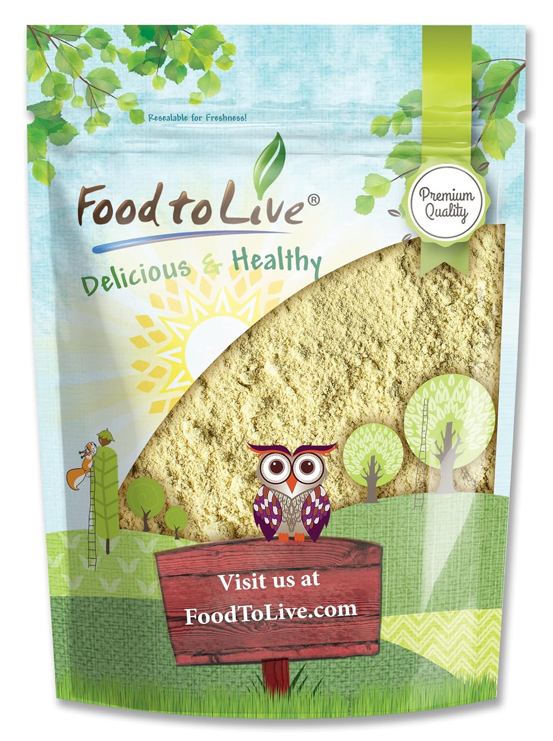 Food to Live Fenugreek Powder, 2 Pounds – Ground Methi Seeds, Kosher, Vegan, Bulk. Rich in Dietary Fiber and Iron. Great for Spice Blends, Curries, Chutneys, Vegetable Dishes, and Smoothies