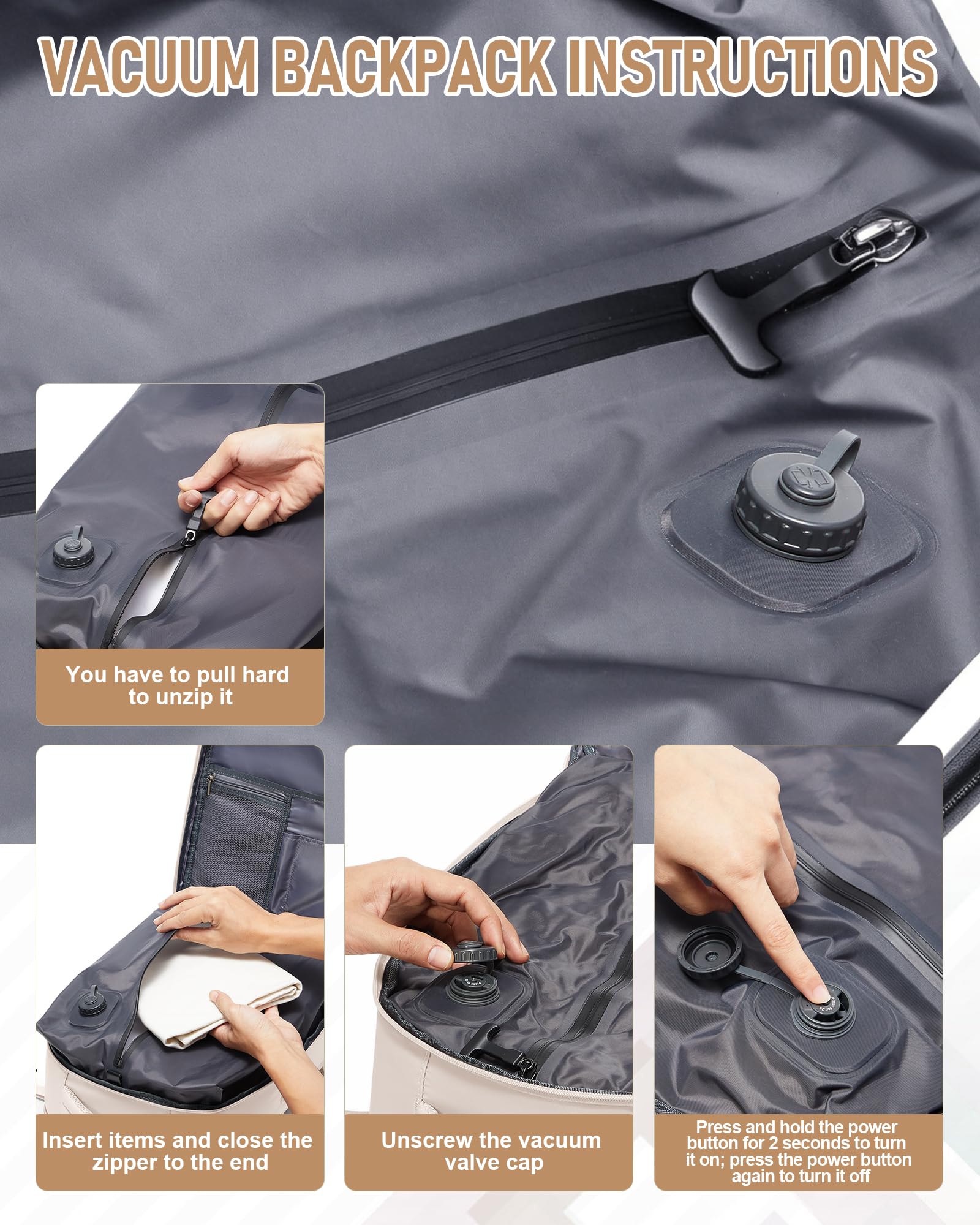 SZLX Mochila al Vacio con Bomba Equipaje de Mano 40x30x20 Ryanair Vueling Wizzair Mochila Viaje Cabina Avion 40x20x25 Mujer Bolsas de Viaje Hombre Maletas de Viaje con Compartimento para zapatos