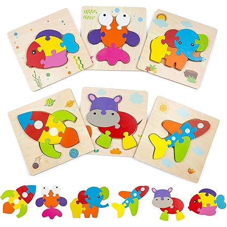 Comius Sharp Puzzles En Bois 6 Pack Jouet Puzzle En Bois Pour Enfants Puzzles En Bois Comius Sharp Puzzles En Bois 6 Pack Jouet Puzzle En Bois Pour Enfants Puzzles En Bois