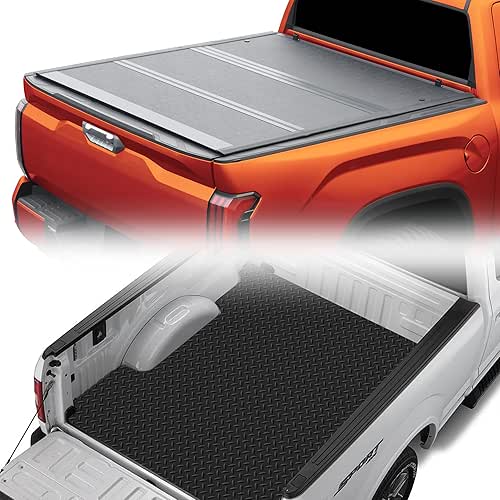 Armordillo CoveRex TFX Low Profile Hard Tri-Fold Tonneau Cover+Diamond Plate