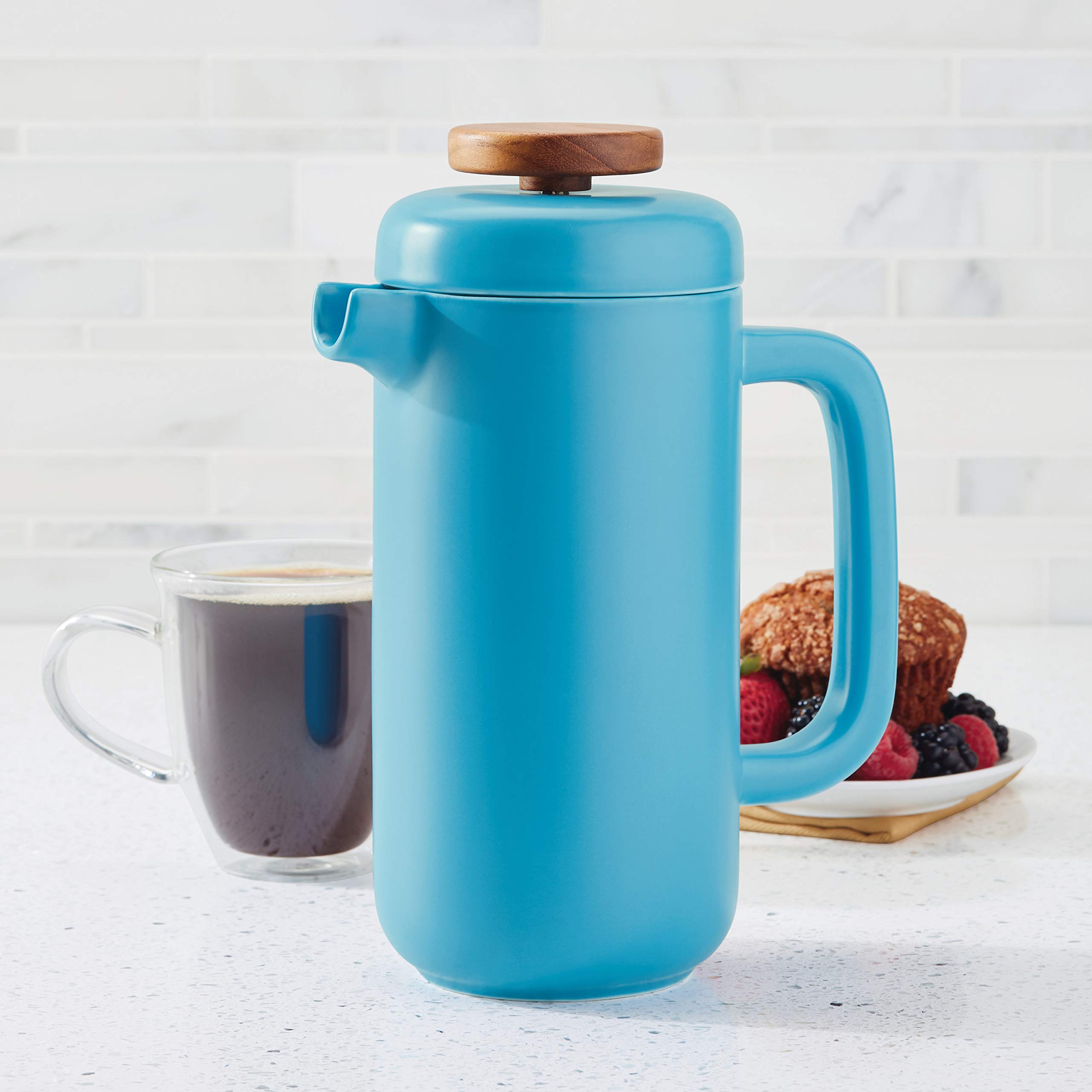 Amazon.com: BonJour Ceramic Coffee and Tea 8-Demitasse-Cup Ceramic