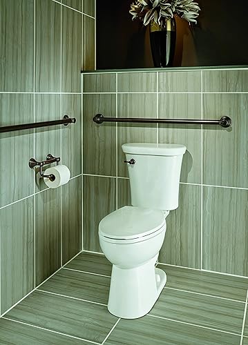 Miniatura 9 de Delta Faucet - Barra de seguridad tradicional para baño, 18 pulgadas, acero inoxidable, modelo 41618-SS, 41636-CZ