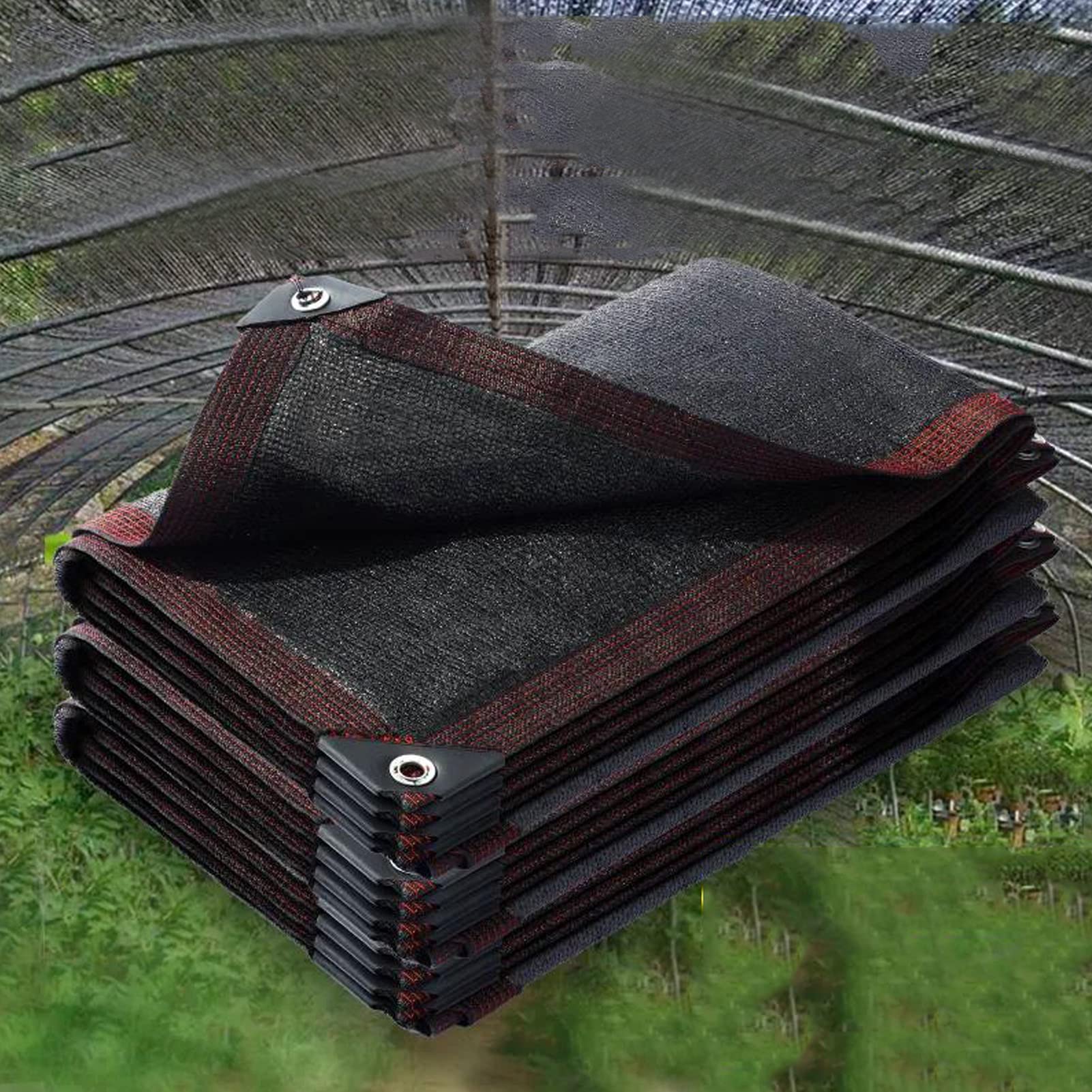 Kategoria: Owady ogrodowe Siatka przeciwsłoneczna do patio w szklarni z przelotkami W2-12xL2-20m(W3xL4m)