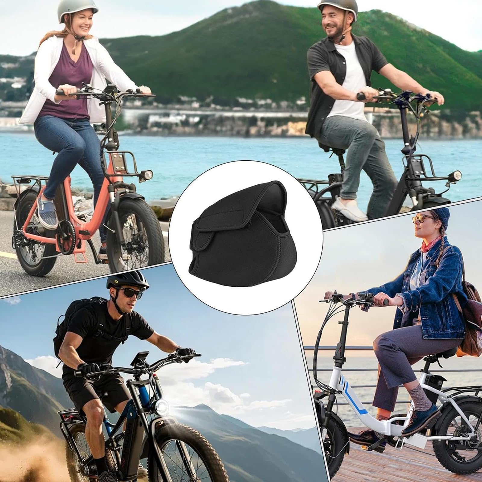 E-Bike Motor SchutzhüLle Wasserdicht,E-Bike Transportschutz Set,Ebike Motorschutz,füR FahrradträGer Lagerung Transport Garage und Outdoor Lagerung (2)