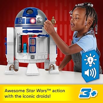 Amazon.com: Fisher-Price Imaginext Star Wars Toy R2-D2 (17.5