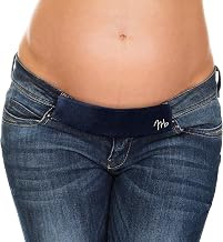 Maternity Belly Band — Extend Your Jeans, Pants, Shorts | Adjustable Waistband Belt Extender | Pregnancy & Postpartum Clothes