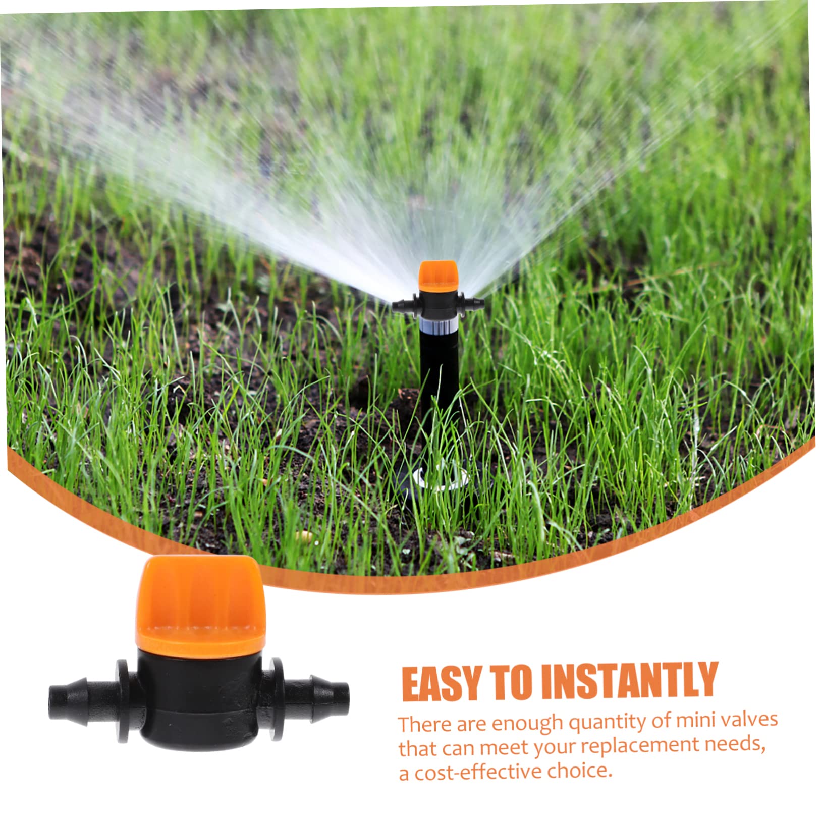 YARNOW 60 Pezzi Acquari Per Valvola Connettore Regolabile Casa In Sfera Con Acqua Di Irrigazione Id Giardino Mini Vavel Raccordi Adatto Tubo Tubo Interruttore Tubo Di Gocciolamento