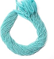 Vista 14 de Cuentas redondas sueltas al por mayor, hilo de cuentas de malaquita de 0.079 in, cuentas sueltas curativas de 12.5 pulgadas (AMB-5381)