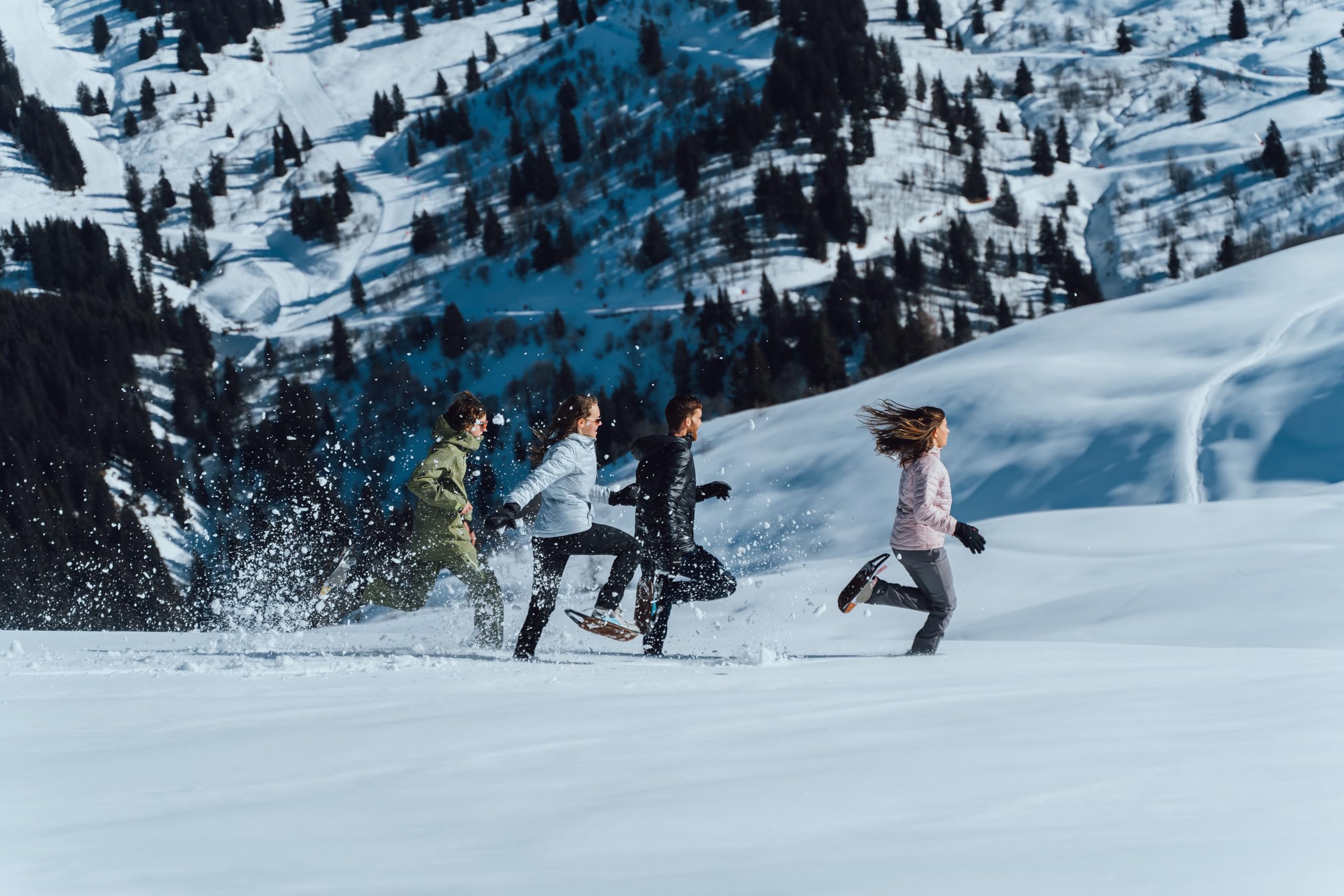 EVVO Kit Sangles Arrière pour Raquettes à Neige, Toree et Snowshoe Originale Made in France