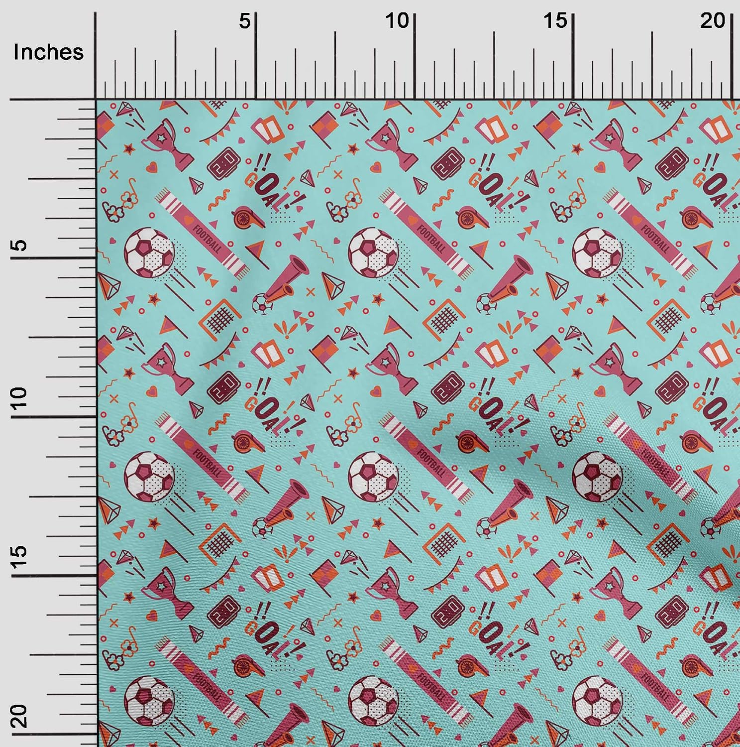 oneOone Viscose Chiffon Arctic Blue Fabric Sports Sewing Craft Projects Fabric Prints By Yard 42 Inch Wide