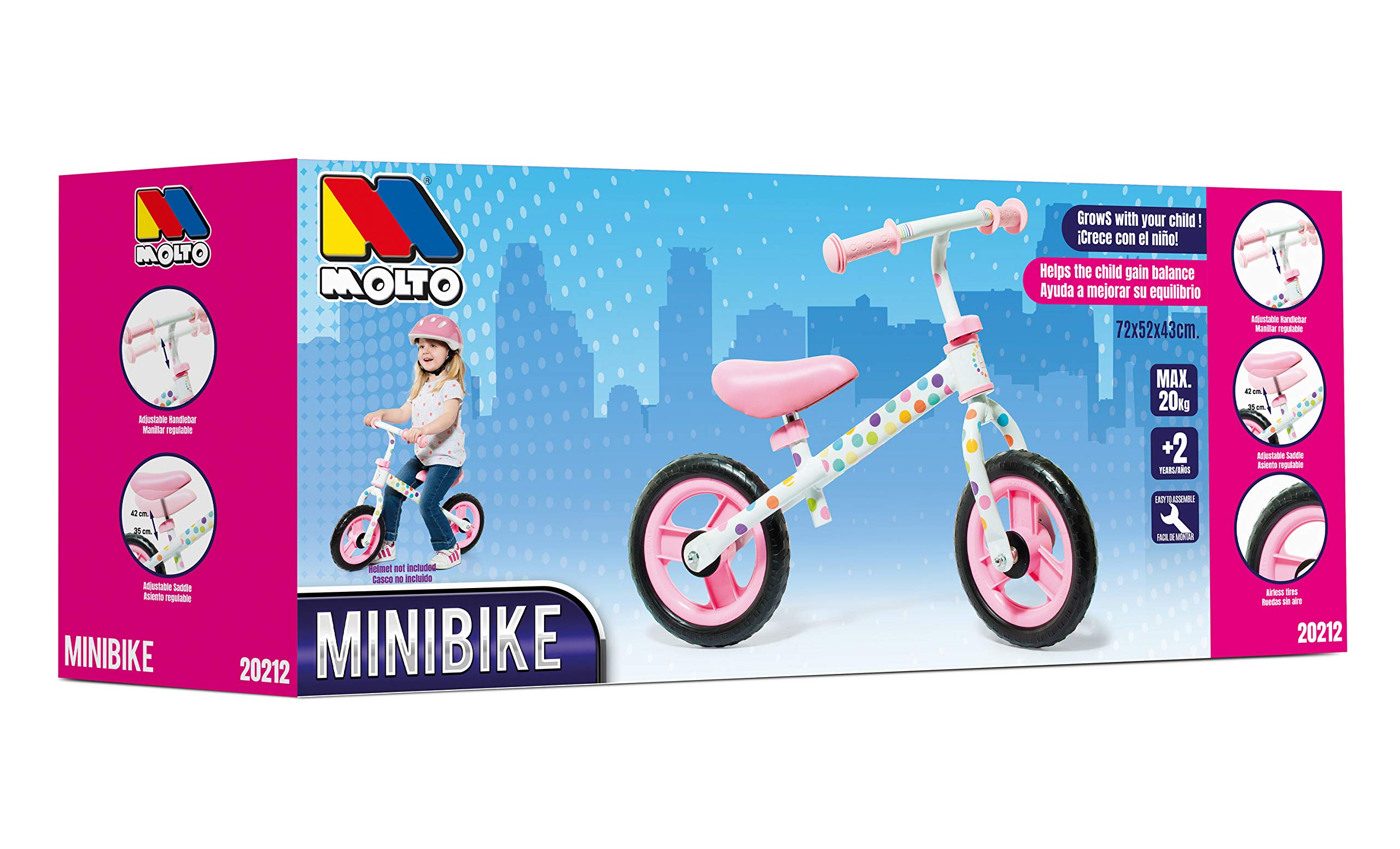 Bici sin Pedales Rosa