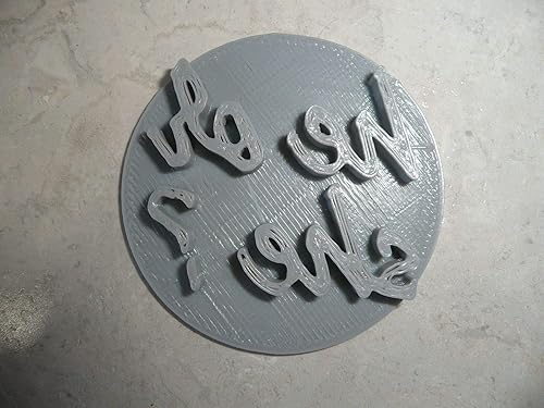 Miniatura 3 de YNG He or She Words SCRIPT FONT SHOWER GENDER REVEAL GALLETAS Sello EMBOSSER HERRAMIENTA DE HORNEAR IMPRESO 3D HECHO EN USA PR4015 Gris