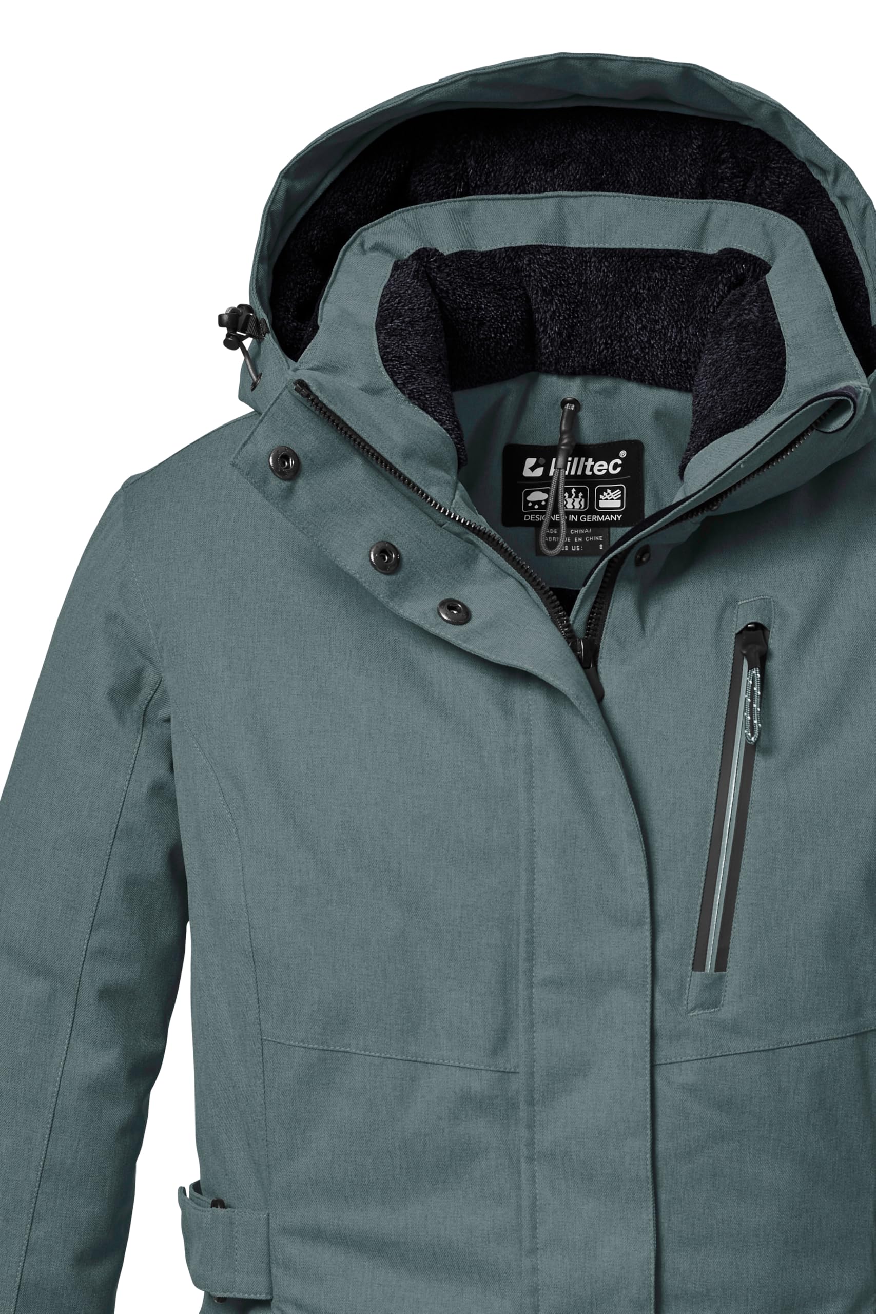 Killtec Kow 303 Wmn Prk Parka/parka funcional con capucha con cremallera Mujer