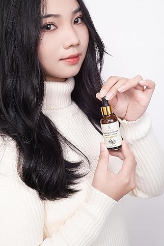 Miniatura 5 de VISIONE+ Ginger and Biotin - Suero para el crecimiento del cabello, 1 onza líquida (paquete de 1), beige