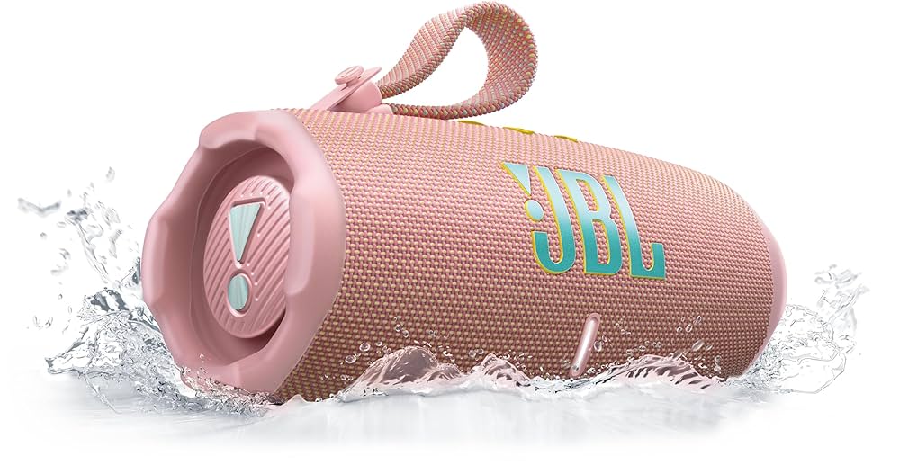 JBL charge6 超美品　ピンク JBL Charge 6, Wireless Portable Bluetooth Speaker, 28 Hours