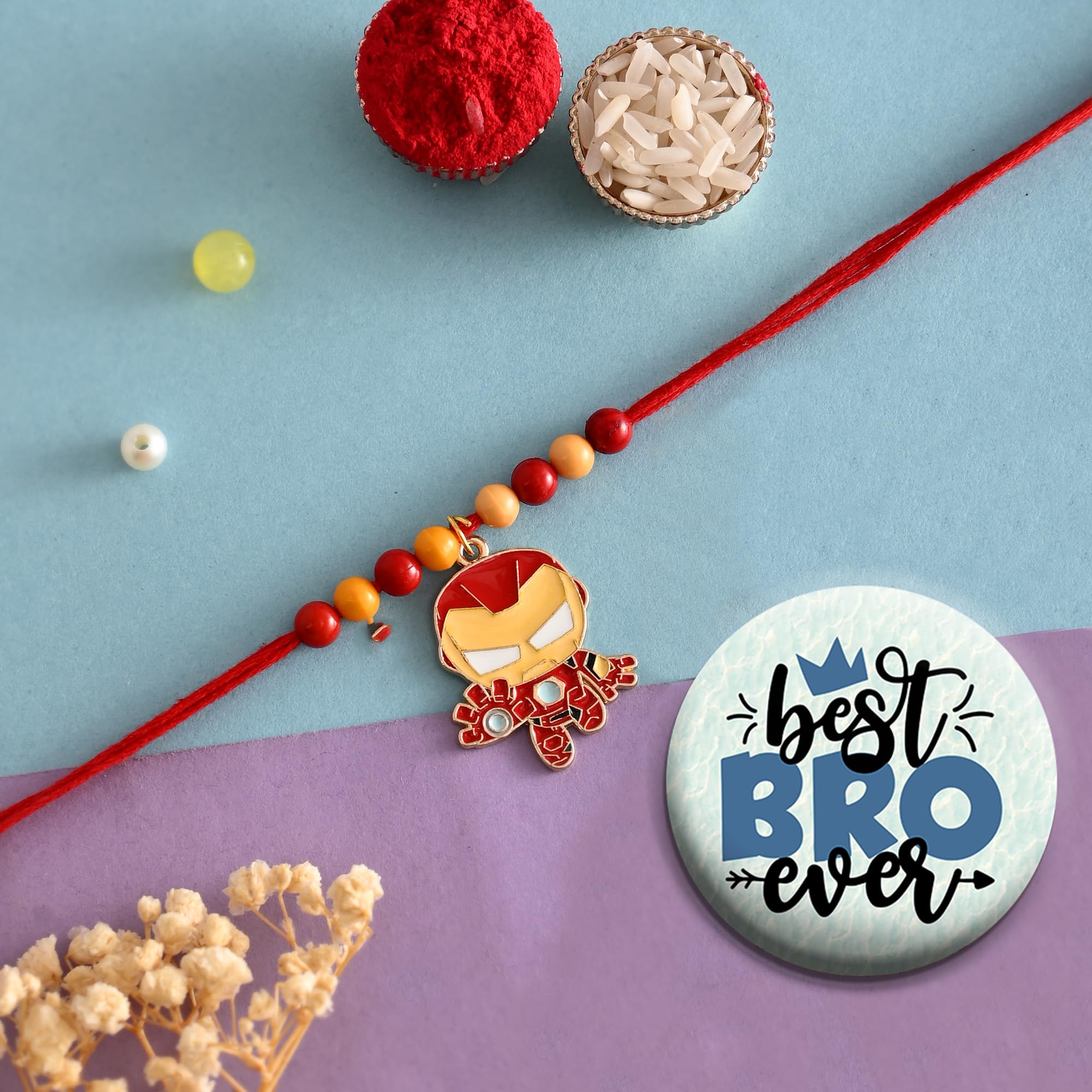Ascension Kids Rakhi Soft Toy Cartoon Rakhi for Little Brother Kids Raksha Bandhan Gift Bracelet Rakhi for Children/Kids Rakhi with Roli Tilak & Best Brother Fridge Magnet (B0CD2K1P33) Amazon Price History, Amazon Price Tracker