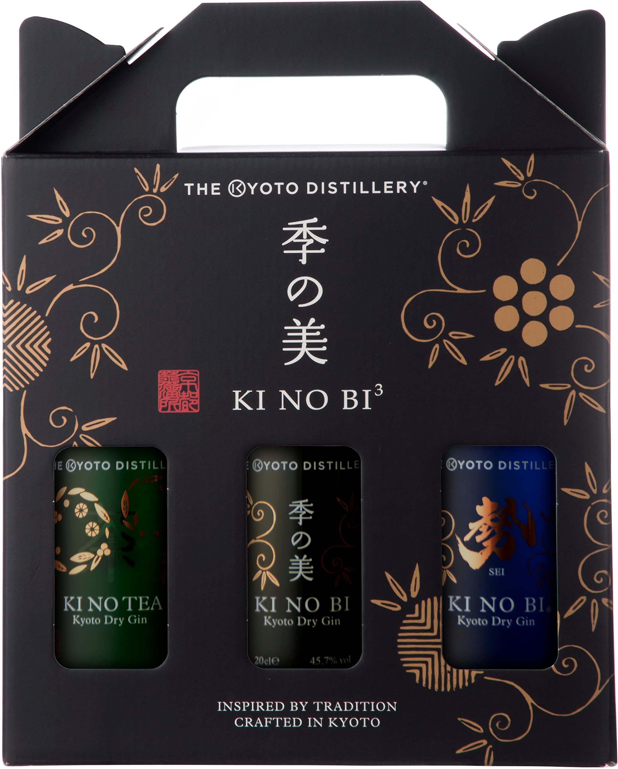 KI NO BI Sei Kyoto Dry Gin, 70 Cl With Gift Box