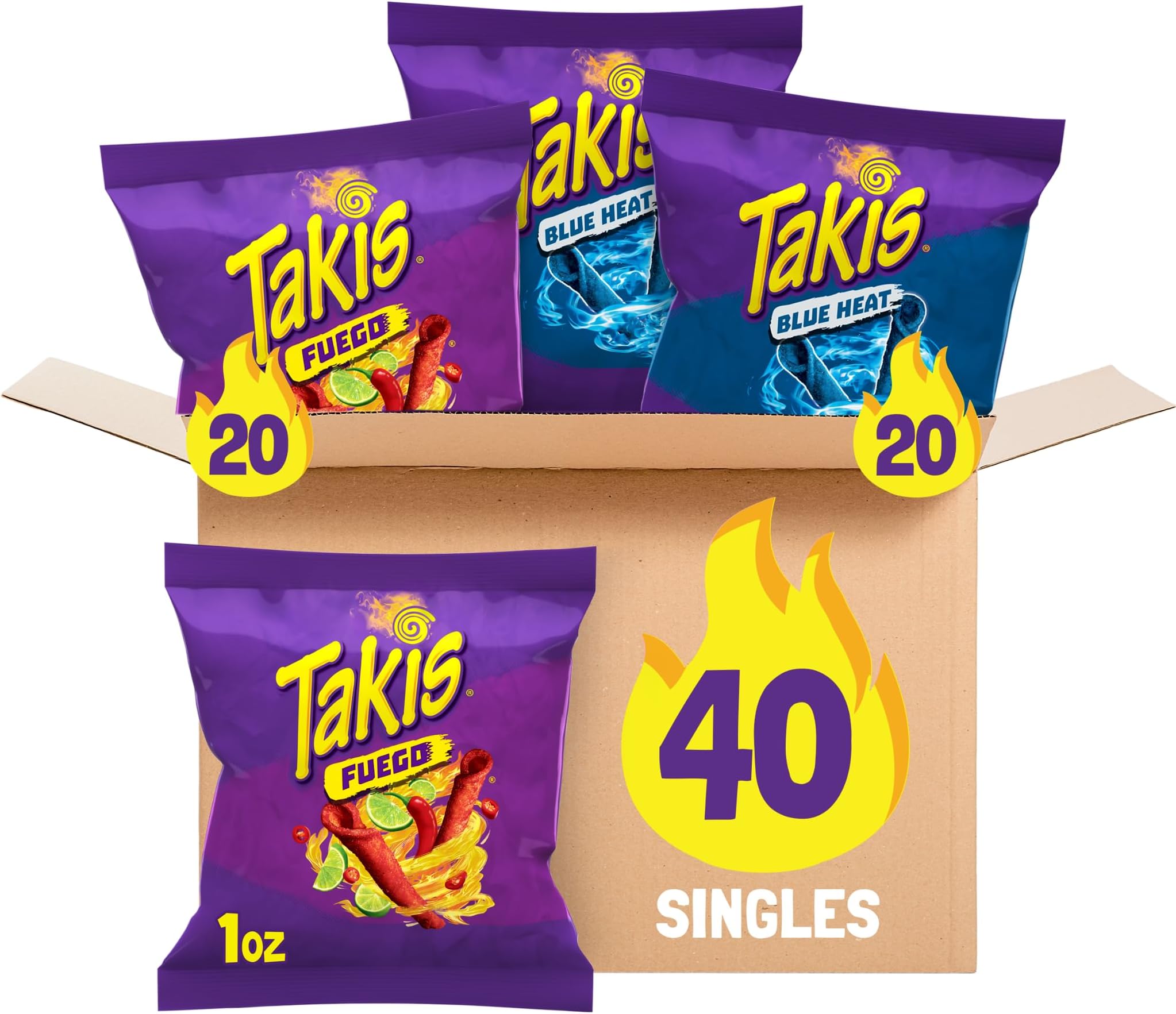 Takis Assorted 40 pc / 1 oz
