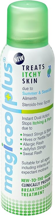 MAGICOOL Plus Itchy Skin Spray 150ml : Amazon.co.uk: Health & Personal Care