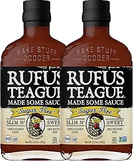 10 Keto Burger Bowl Recipes for Low Carb Comfort 17 Rufus Teague Sugar-Free BBQ Sauce Slim N' Sweet, 2 Pack, Keto Sauce with...