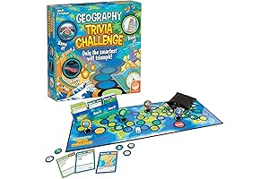 MindWare Geography Trivia Challenge Game: Test Your Geography Knowledge!