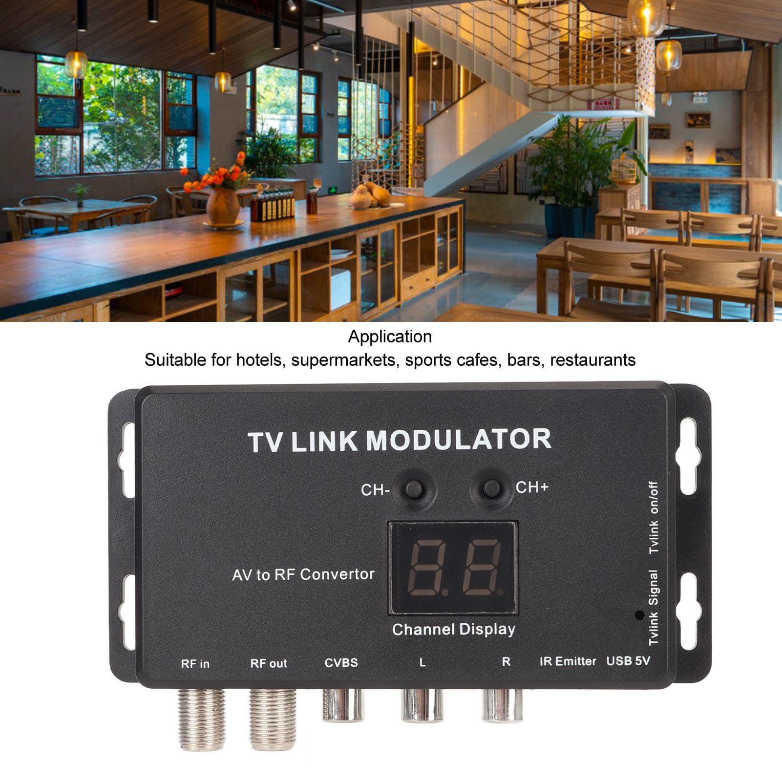 Modulador Uhf Tv Link, Soporte Ajustable, Pal, Ntsc, Av A Rf | Cuotas Modulador Uhf Tv Link, Soporte Ajustable, Pal, Ntsc, Av A Rf | Cuotas