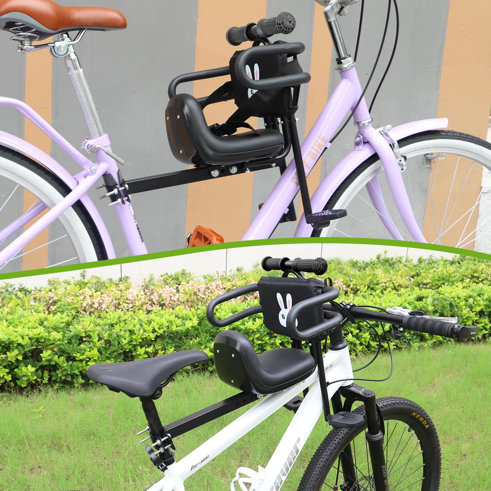 Front Mounted Child Bike Seats BALINGE Child Bike Seat Front