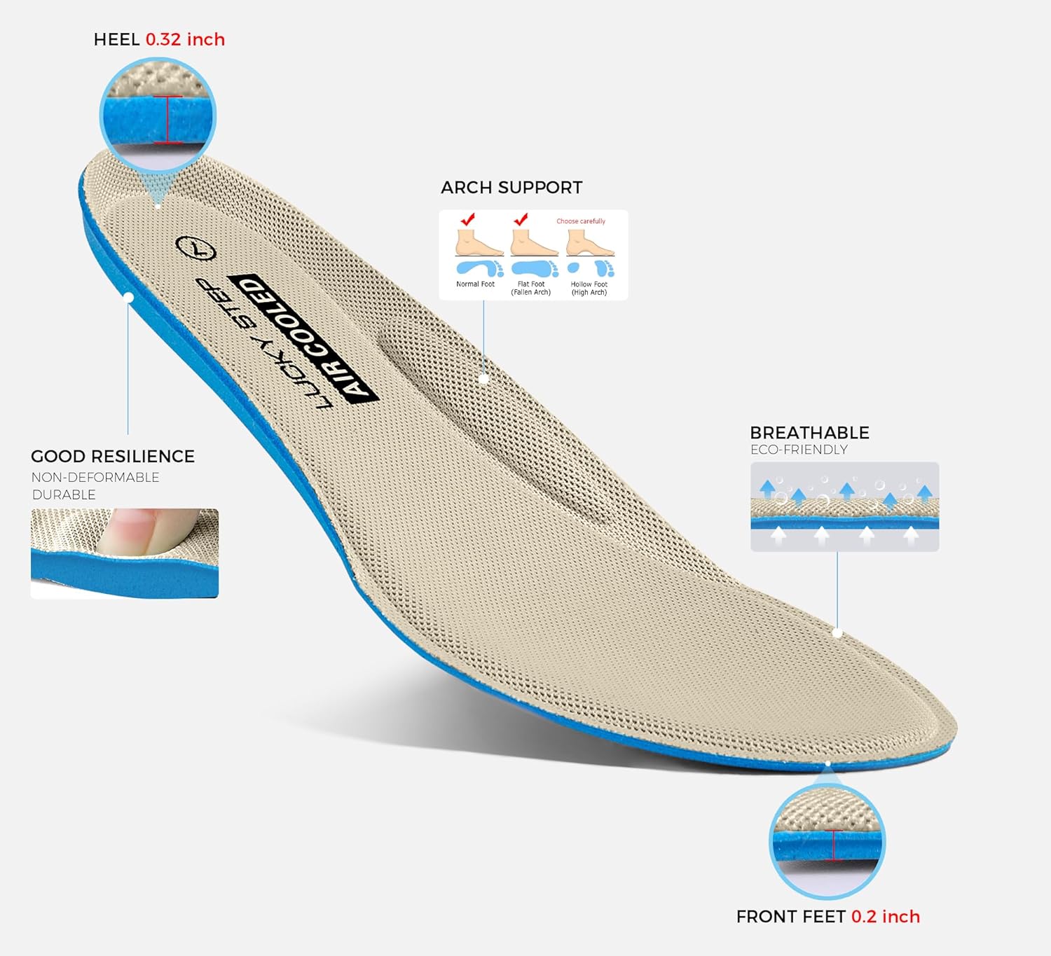 LUCKY STEP Women's Platform Fashion Sneakers Retro Classic Trainers Casual Lace-up Stylish Tennis Running Walking Shoes - Image 6