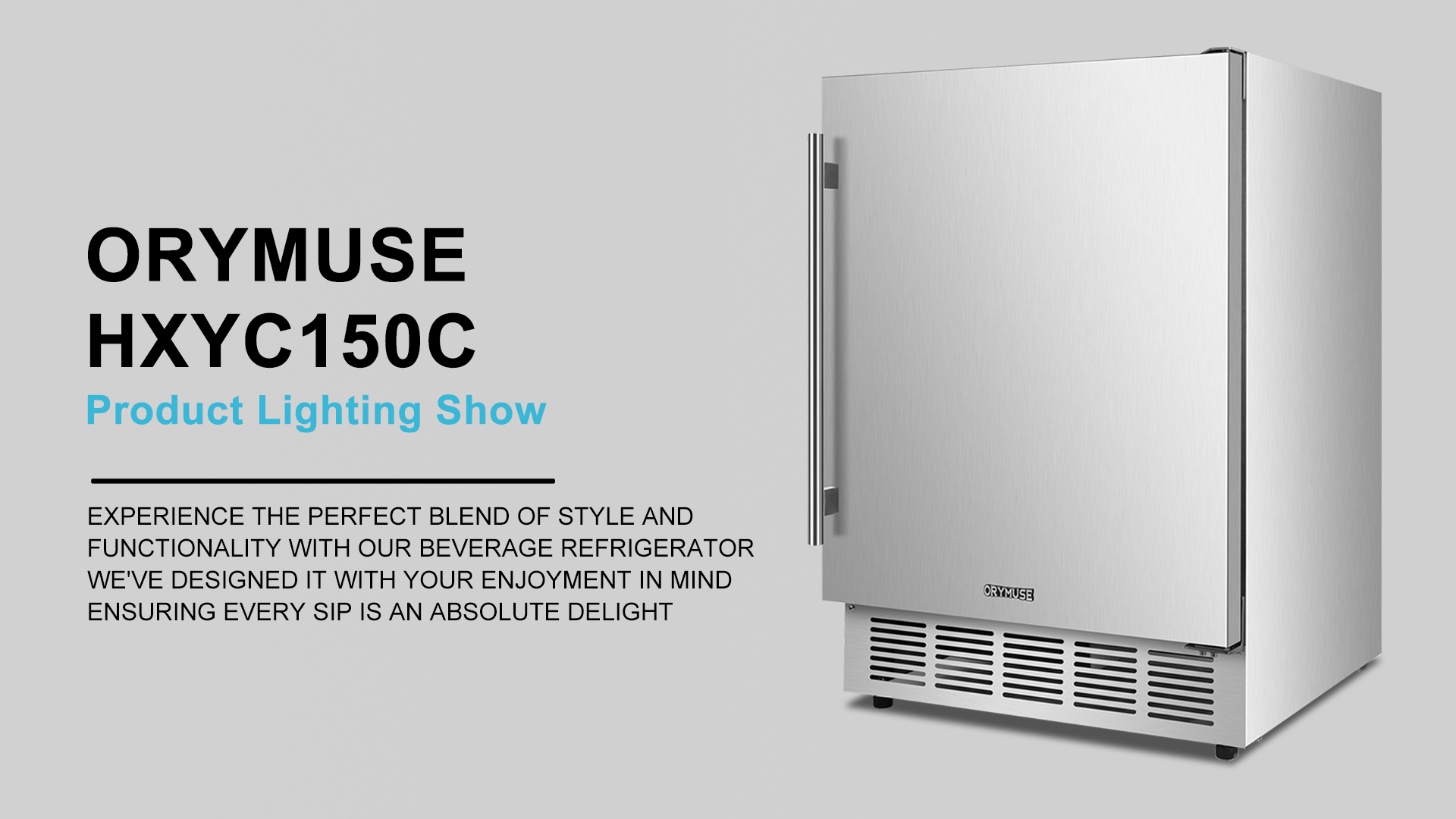 Image of ORYMUSE Dual Zone Wine Fridge Freestanding 175 Bottle, 24 Inch Large Capacity Built-in Wine Cooler Refrigerator with Upgraded Compressor Cooling and Intelligent Temperature Memory