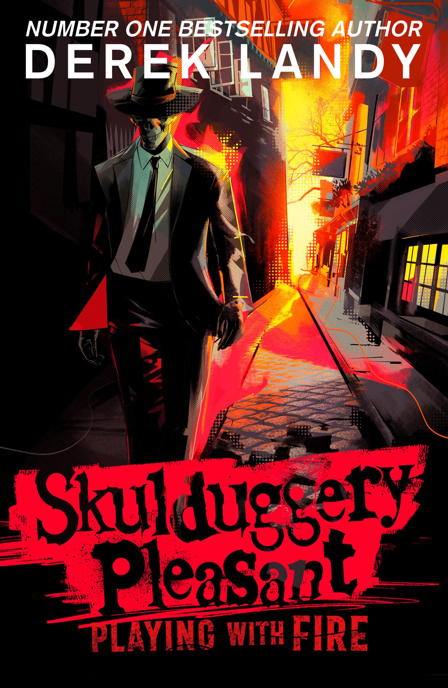 Playing With Fire: Book 2 (Skulduggery Pleasant). Landy 9780008667375 New**