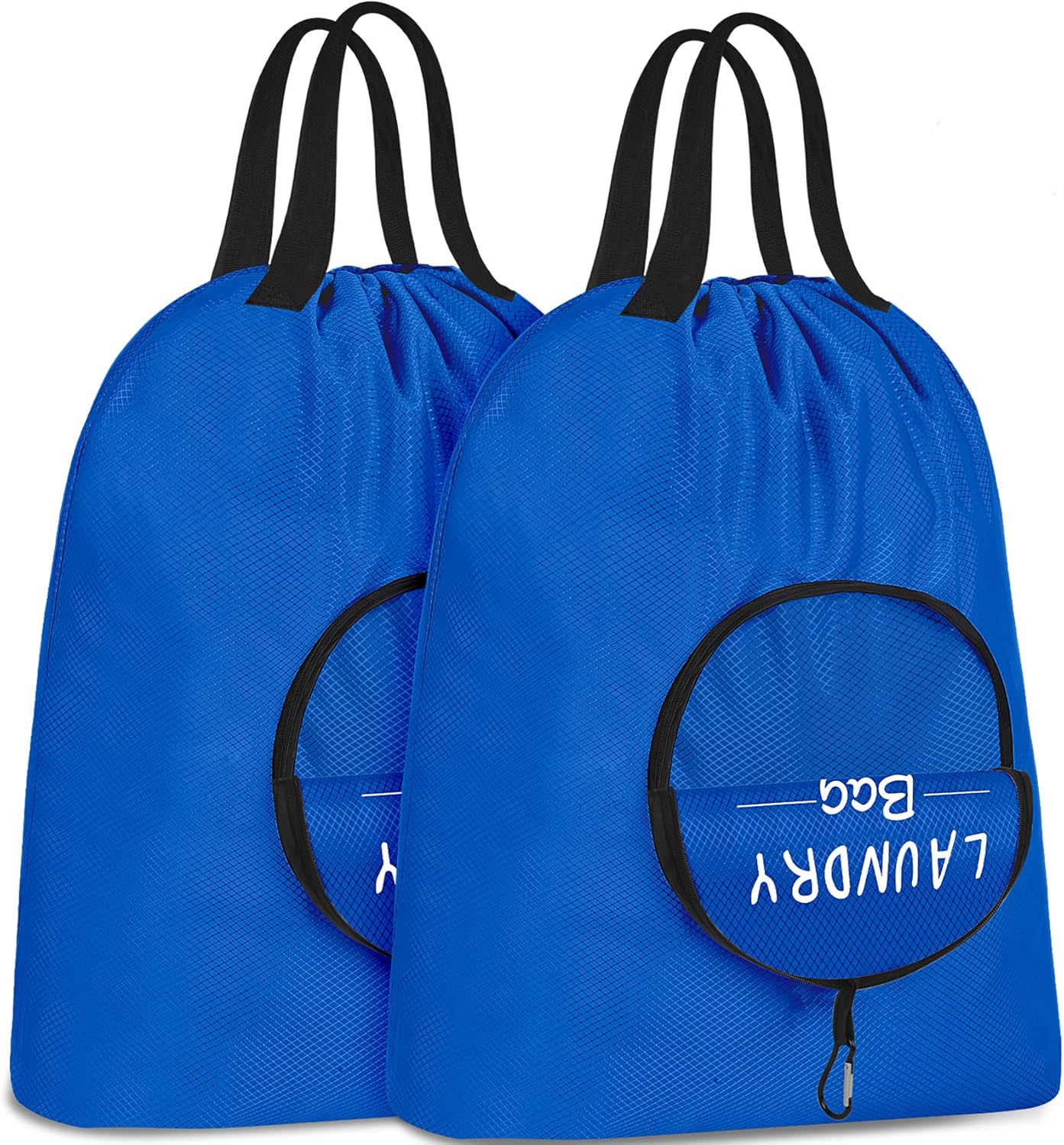 2 Pack Travel Laundry Bag Dirty Clothes Bag with Handles
