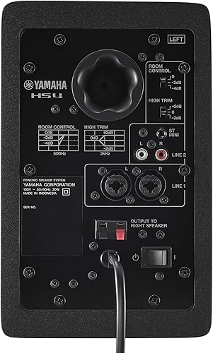 Miniatura 37 de Yamaha Monitor de estudio HS8, negro, Negro