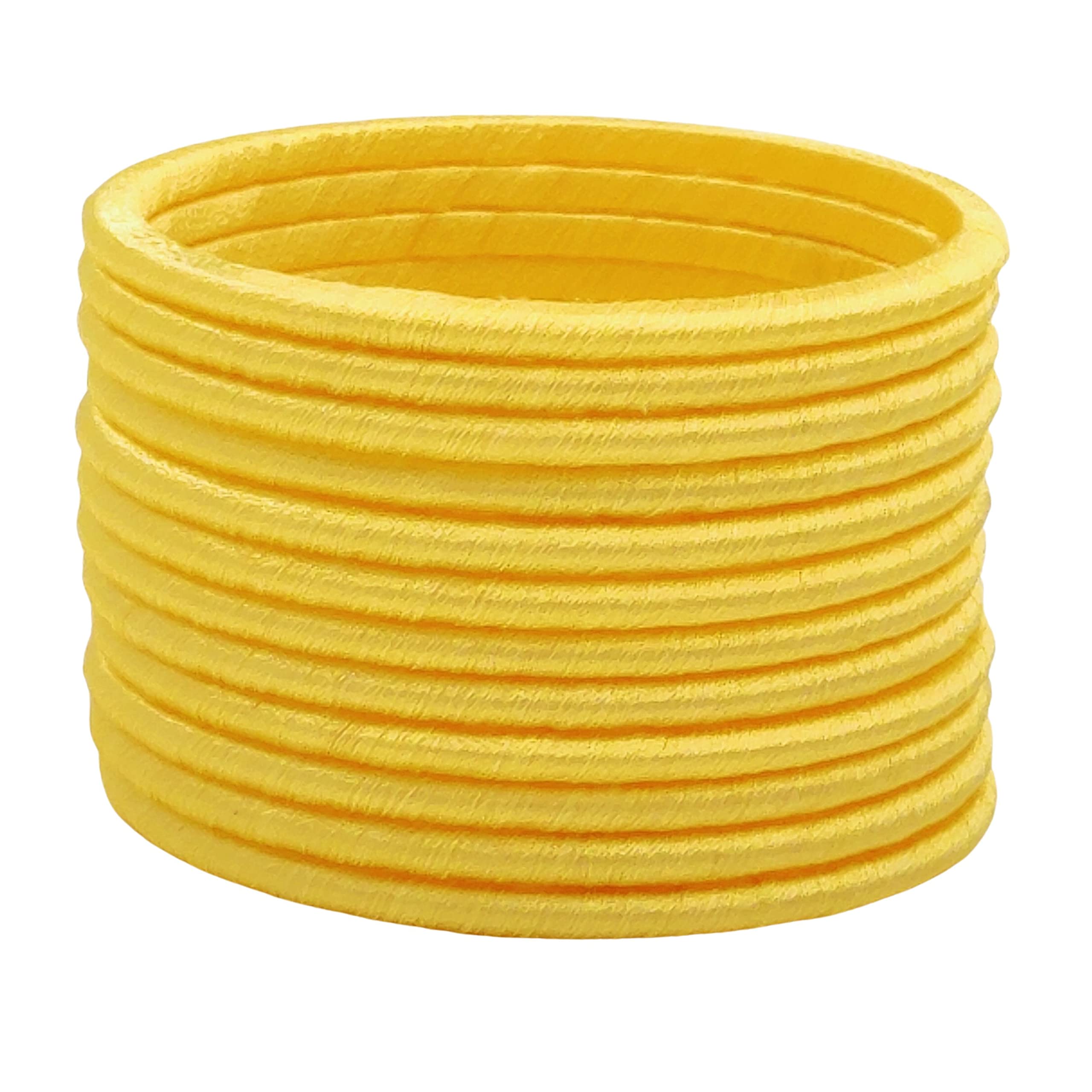 Yaalz Silk Thread Plain Thin Fancy Regular Wear Weightless Dozen Bangles Set For Women Girls (B0BGQHGDC5) Amazon Price History, Amazon Price Tracker